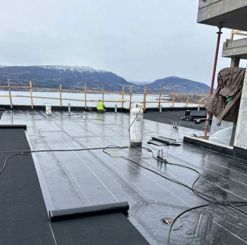 Commercial torch-on Roofing Richmond, BC